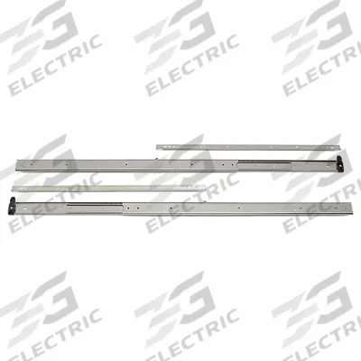 SUGATSUNE Drawer Slide: Friction, Side, Full Extension, 24 in Closed Lg - Friction Drawer Slides