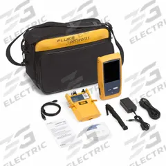 FLUKE NETWORKS Optical Time Domain Reflector: OptiFiber Pro, OFP2-100-Q, Quad (SM/MM), SC. Key specifications — Product Type: Fiber Optic Cable Testing Kit; Includes: OptiFiber Pro Quad OTDR Module; Manufacturer Part Number: OFP2-100-Q; Adapters Included: 2.50 mm; Brand: FLUKE NETWORKS; Features: Integrated Wi-Fi; _Model Features: Integrated WiFi; _Wavelengths: 850nm, 1300nm, 1310nm, 1550nm.