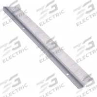 NATIONAL GUARD Door Weatherstripping: Brush Insert, 7 ft Lg, 1 3/8 in Wd, 1/4 in Ht (MPN OV633A-84"). Key specifications — Insert Material: Nylon; Flange Material: Aluminum; Brand: NATIONAL GUARD.