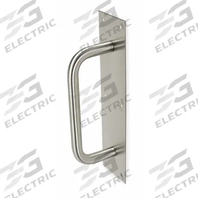 ROCKWOOD Door Pull Plate: 4 in Wd, 16 in Ht - Standard Door Pulls