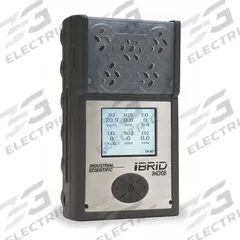 INDUSTRIAL SCIENTIFIC Multi-Gas Detector: IP64, INDUSTRIAL SCIENTIFIC MX6 iBrid, Alkaline, CO/H2S (MPN MX6-K1030301). Key specifications — Gas Detected: LEL; Housing Color: Black; Battery Chemistry: Alkaline.