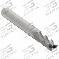 CLEVELAND Square End Mill: Carbide, 3 Flute, 1/8" Mill Dia, 1/4" LOC, 1-1/2" OAL (MPN C60616)