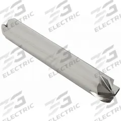 APPROVED VENDOR Chamfer Mill: Carbide, Double End, 4 Flute, 90°, 3/16" Mill Dia, 2" OAL (MPN 209-694187)