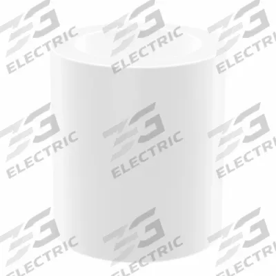 OILITE Sleeve Bearing: PTFE, 5/8 in Bore, 7/8 in OD, 1 in Overall Lg, White, -325°F to 500°F - Chemical- & Heat-Resistant Plastic Sleeve Bearings