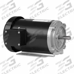 LEESON General Purpose Motors: C-Face/Rigid Base Mount, Open Drip Proof, 1/2 hp, 208-230/460V AC (MPN 056T11D15533). Key specifications — Brand: LEESON; Nameplate Voltage @ 60 Hz: 208-230/460V AC; Full Load Current @ 60 Hz: 2.1-2.2/1.1 A; Nameplate RPM @ 60 Hz: 1,140 RPM; Motor Enclosure: ODP.