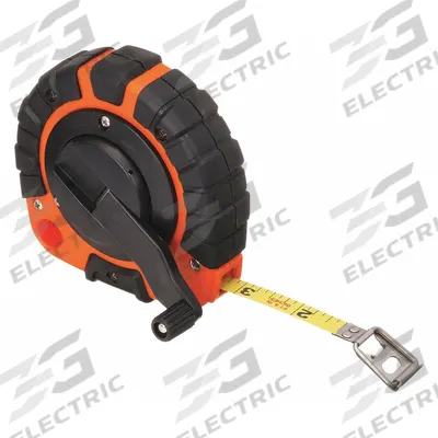 KESON Long Tape Measure: Manual, ST18503X, SAE, 50 ft, 1/8 in, Stainless Steel - Closed-Reel Long Tape Measures