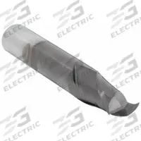 CLEVELAND Square End Mill: Cobalt, TiCN Coated, 2 Flute, 3/8" Mill Dia, 9/16" LOC, 2-1/2" OAL (MPN C32542)