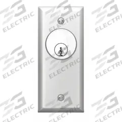 SDC Electromagnetic Key Switch: 30V DC (MPN 702NU). Key specifications — Input Voltage: 30V DC; Material: Stainless Steel; Brand: SDC.