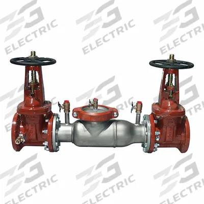 Watts Double Check Valve Assembly: 774, 3 in Pipe Size, Flange x Flange, 38 in Overall Lg - Watts Double Check Backflow Preventers