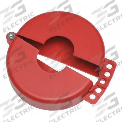 ABILITY ONE Gate Valve Lockout: Hinged, For 5 in Max Hand Wheel Dia - Hinged Gate Valve Lockouts