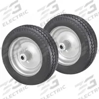 MARASTAR Flat-Free Wheel: 10 in Wheel Dia., 3 5/8 in Wheel Wd, Polyurethane, 2 3/16 in Hub Lg, 2 PK (MPN 30210). Key specifications — Brand: MARASTAR; Tire Sidewall Number: 4.10/3.50-4.