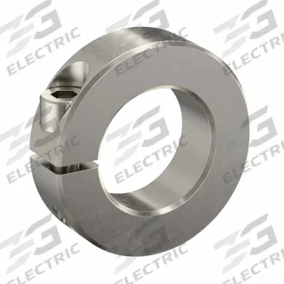 RULAND MANUFACTURING Shaft Collar: 1-Piece, Inch, Round, Clamp-On, 1 in Bore Dia - Stainless Steel Shaft Collars