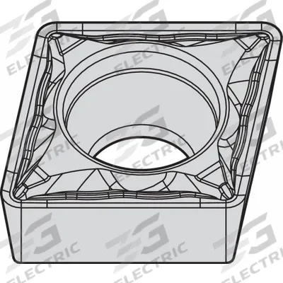 WIDIA Diamond Turning Insert: CCMT3252FP - Diamond Indexable Turning Inserts