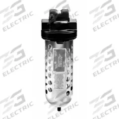 JOHNSON CONTROLS Pneumatic Oil Filter: Coalescing, 3/8 in NPT, 0.025 micron, 50 cfm, Plastic Bowl (MPN A-4000-6001). Key specifications — attr110055: A-4000; attr110008: JOHNSON CONTROLS.