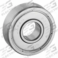 EZO Miniature Ball Bearing: 608, Dbl Shield, 8 mm Bore, 22 mm OD, 7 mm Wd, Alloy Steel Ring (MPN 608ZZP6MC3SRL). Key specifications — System of Measurement: Metric; Bearing Industry Number: 608.