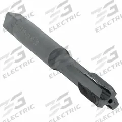 CLEVELAND Spiral Point Tap: 3/8"-24 UNF, 2B, 3 Flute, Plug Chamfer, Black Oxide Cobalt (MPN C86219)