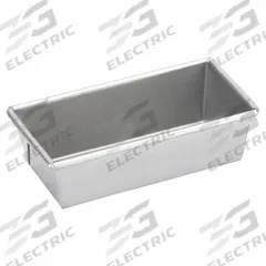 CHICAGO METALLIC Bread Pan: Aluminized Steel, 1 Slots, 3 5/8 in Overall Wd, 2 1/4 in Overall Dp (MPN 45031). Key specifications — Pan Style: Open Top Bread Pan; Brand: CHICAGO METALLIC; Color: Silver; Material: Aluminized Steel; NSF Certified: No; Number of Slots: 1.