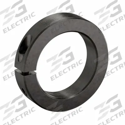 RULAND MANUFACTURING Shaft Collar: 1-Piece, Inch, Round, Clamp-On, 2 7/16 in Bore Dia - Steel Shaft Collars