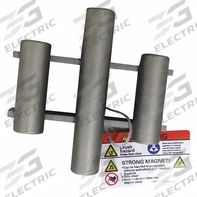 APPROVED VENDOR Grate Magnet: Round Grate Magnet, Ceramic, 20 oz Max Magnetic Pull Strength - Round Grate Magnets