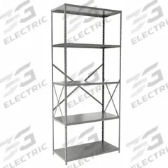 HALLOWELL Metal Shelving: Standalone, Medium-Duty, 36 in x 18 in, 84 in Overall Ht, 5 Shelves (MPN F4510-18HG). Key specifications — Frame Material: Steel; Shelving Material: Steel; Assembled: Unassembled; Color: Gray; Brand: HALLOWELL.