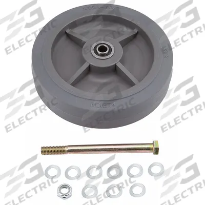 NOBLES Wheel Assembly: Compatible with 21ML52 (MPN 8048130) - Replacement Parts for Floor Cleaning Machines