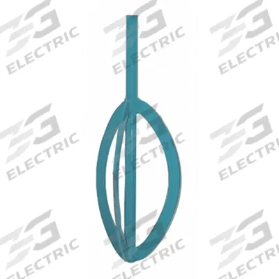 COLLOMIX Concrete Stirring Paddle: Single-Paddle, High Viscosity, Hexafix Quick-Disconnect - Single Paddles