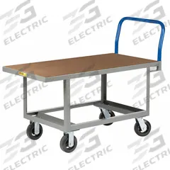 LITTLE GIANT Platform Truck: 2,000 lb, 48 in L x 30 in W x 26 in H Deck, 6 in Caster Dia (MPN RNH-3048-6MR). Key specifications — Side Panel Type: No Side Panels; Caster/Wheel Configuration: (2) Swivel; Brand: LITTLE GIANT.