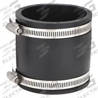 FERNCO Flexible Pipe Straight: PVC, For 1 in Pipe, Copper/Iron/PVC/Steel, 2 3/8 in Overall Lg (MPN 1056-100). Key specifications — attr1286800: Above Ground; attr1281541: Steel; attr1253455: FERNCO; attr1253479: Stainless Steel; attr1253488: PVC.