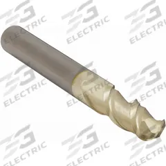 APPROVED VENDOR Ball End Mill: Carbide, ZrN Coated, 2 Flute, 5/32" Mill Dia, 5/8" LOC, 2" OAL (MPN 282-156635D)