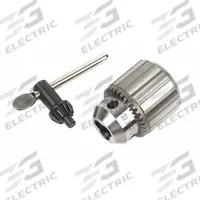 JACOBS Drill Chuck: JT33, 3/64 in to 1/2 in Capacity, K3 Key (MPN 14445). Key specifications — attr1030288: JACOBS; attr1030284: 14445.