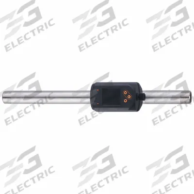 IFM Industrial Flowmeter: M12 Connector, 1/2 in NPT DN15, 152 mm, PNP/NPN - Industrial Flowmeters with Digital & Analog Output