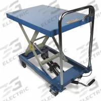 BAILEIGH INDUSTRIAL Scissor Lift Table: Not Powered, 660 lb Load Capacity, 32 in L x 20 in W, Steel (MPN B-CART). Key specifications — Platform Material: Steel; Brand: BAILEIGH INDUSTRIAL.