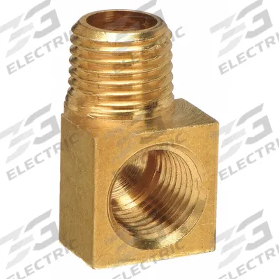 APPROVED VENDOR Metal Pipe Elbow: 90° Elbow, 3/8 in x 3/8 in, Class 150, Brass - Low-Pressure Threaded Pipe Fittings
