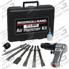 INGERSOLL RAND Air Hammer Kit: 3/8 in Shank Size, 2 5/16 in Stroke Lg, 3,000 bpm Blows per Minute (MPN 121-K6). Key specifications — attr1320834: INGERSOLL RAND; attr1320853: Round; attr1320854: Round; attr1320857: Air Hammer; attr1393634: Frequent Maintenance to Heavy Production; attr1393635: Yes; attr1393636: Ultra Durable.