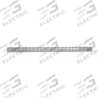 APPROVED VENDOR Double Slotted Standard: Double, 1 1/4 in x 1/2 in x 96 in, Powder Coated, White (MPN 1WDR8). Key specifications — Color: White; For Display Type: Surface Mount Slotted Standards; Material: Steel; Brand: APPROVED VENDOR; Finish: Powder Coated.