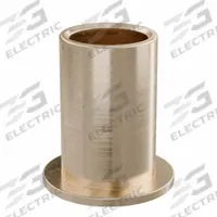 Flanged Sleeve Bearing: Bronze, SAE 841, 1/2 in Bore, 5/8 in OD, 1 in Lg, -35°F to 300°F, 10 PK (MPN FF620-03B). Key specifications — System of Measurement: Inch; Material Grade: SAE 841; Flange Type: Flanged; Brand: OILITE.