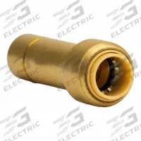 APPROVED VENDOR Push Reducing Coupling: 1/2 in OD x 3/8 in OD Size, Tube x Push-to-Connect, Brass (MPN LF8338R). Key specifications — Brand: APPROVED VENDOR.