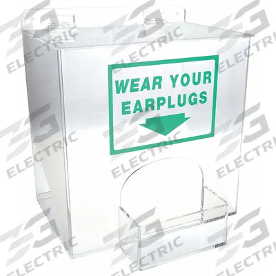 APPROVED VENDOR Ear Plug Dispenser: Empty Dispenser, 200 Pairs - Empty Earplug Dispensers