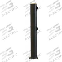 A-SAFE Swing Gate Post: 44 1/2 in Post Ht, Unfinished, Polypropylene, Black (MPN A-01-12-0166). Key specifications — Brand: A-SAFE; Includes: (4) Floor Anchors; Compatible Brand and Series: A-Safe iFlex Swing Gate; Product Type: Swing Gate Post; Compatible Manufacturer Model Number: S-01-09-0306; Finish: Unfinished; Post Material: Polypropylene; Post Type: Gate Post.
