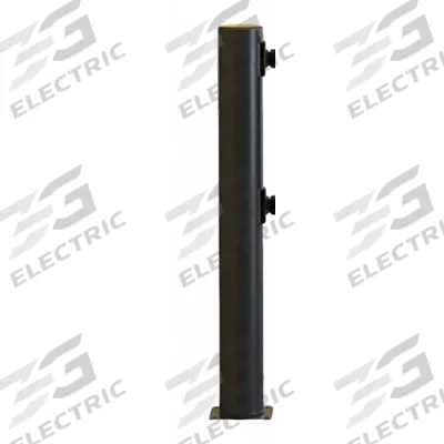 A-SAFE Swing Gate Post: 44 1/2 in Post Ht, Unfinished, Polypropylene - Posts