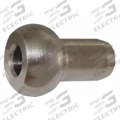 LOOS Single Shank Ball: 1/8 in Compatible Rope Dia, Stainless Steel, 11/32 in Ball Dia (MPN MS20664C4). Key specifications — Brand: LOOS; Compatible Rope Material: Stainless Steel; Material: Stainless Steel.