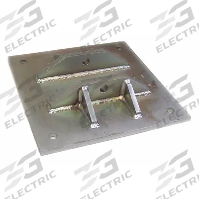 MILLER BY PIP Anchor Plate: 3 Workers Per System (MPN DH-AP-12/) - Anchor Plates for Telescoping Post Anchors