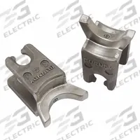 BURNDY Upper and Lower Crimping Die: 4 AWG Aluminum, For Use With MD6/MD7/PAT600/PATMD/Y500CTHS (MPN W162). Key specifications — attr511073: YDS-AT; attr511072: Copper; attr473934: BURNDY; attr511069: Orange; attr542116: 4 AWG Aluminum; attr511067: MD6.