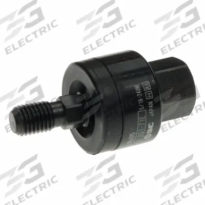 SMC Floating Joint: SMC NJ Series, NJ05, 5/16-24 Thread Size, 47/50 in Overall Wd - Pneumatic Actuator Floating Joints