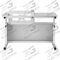 VERSADESK Standing Desk: White, Wood, 48 in Overall Wd, 24 in Overall Dp, 36 in Max Desktop Ht (MPN RST4824-WW). Key specifications — Frame Color: White; Frame Material: Steel; Brand: VERSADESK; Desktop Color: White; Desktop Material: Wood.