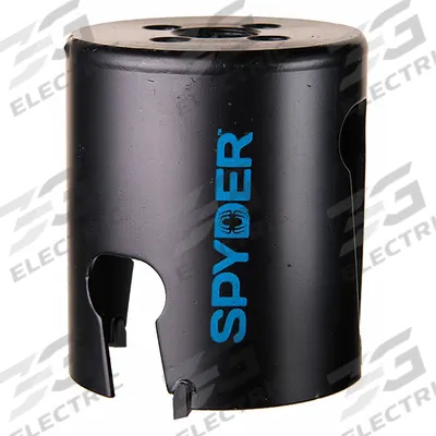 SPYDER Hole Saw: 2 1/4 in Saw Dia., 1 Teeth per Inch, 2 in Max. Cutting Dp - Multi-Material-Cutting Hole Saws without Arbor