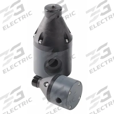 HAYWARD Pressure Reducing Control Valve: PVC, PTFE, NPT x NPT - Corrosive & Ultra-Pure Liquids Pressure Regulators