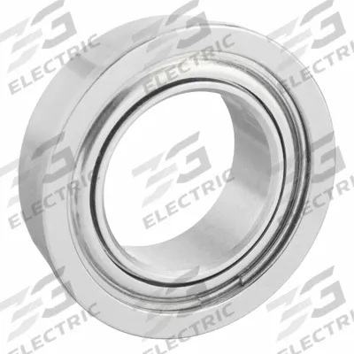 EZO Miniature Ball Bearing: 1810, 5/16 in Bore, 0.547 in Flange Dia, Dbl Shield - Corrosion-Resistant High-Clearance Ball Bearings