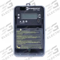 INTERMATIC Electronic Timer: 7 day, Not Astronomic, 120-277V AC, SPST, Digital (MPN ET2705CR). Key specifications — Body Material: Metal; Indoor/Outdoor Usage: Outdoor; Astronomic Functionality: Not Astronomic; Mounting Style: Surface; Brand: INTERMATIC.