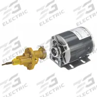 DAYTON Rotary Gear Pump: Direct Drive, 1/3 hp Horsepower, 115/230V AC, Bronze Body, Bronze Gear (MPN 41TK25). Key specifications — Brand: DAYTON; Gear Material: Bronze; Ports: 1/4" FNPT.